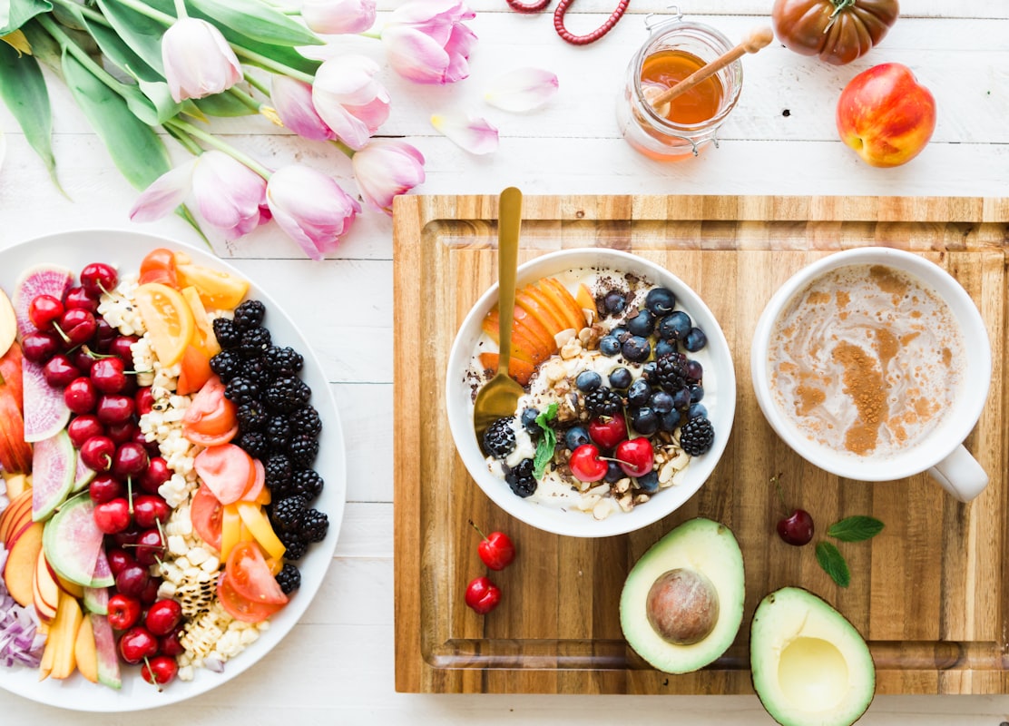 Ingredientes naturales para nutrición